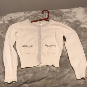 Cherokee Cream Sweater Sz 6/6x